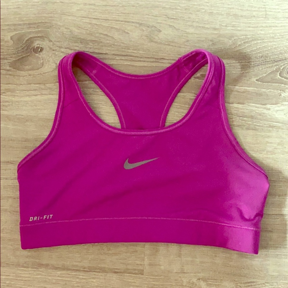 Nike Dri-Fit sports bra, size small in purple!